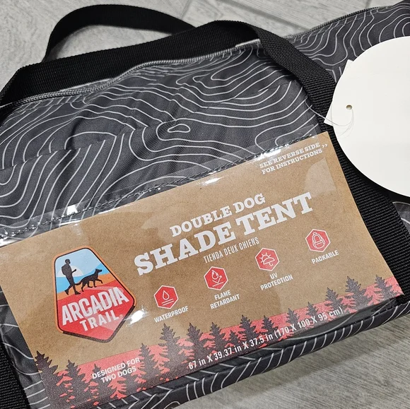 Arcadia Trail™ Outdoor Double Dog Shade Tent - Picture 2 of 7